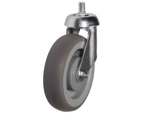 Колесная опора и колесо для покупательских тележек поворотное SCt100 Shopp