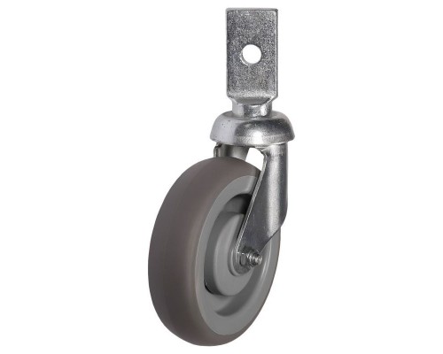 Колесная опора и колесо для покупательских тележек поворотное SCr125 Shopp