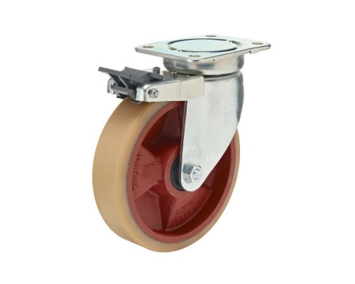 Колесо и колесная опора Colson-3202-DUR-100-F04 с тормозом