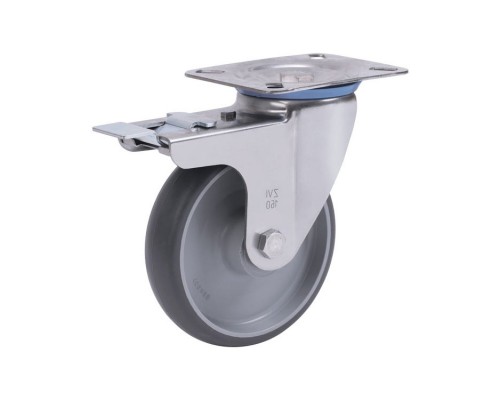 Колесо и колесная опора ALEX A-S-3302-MTB-100-F18 с тормозом