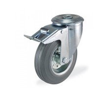 Колесо и колесная опора Kama 3300-SES-080-F18 с тормозом