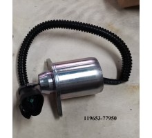 Клапан э/м остановки двигателя Yanmar 119653-77950