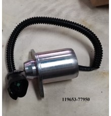 Клапан э/м остановки двигателя Yanmar 119653-77950
